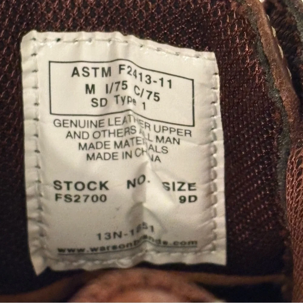 FLORSHEIM Men's Rambler Creek Brown Casual Moc Toe Oxford Shoes (FS2700) Size 9D